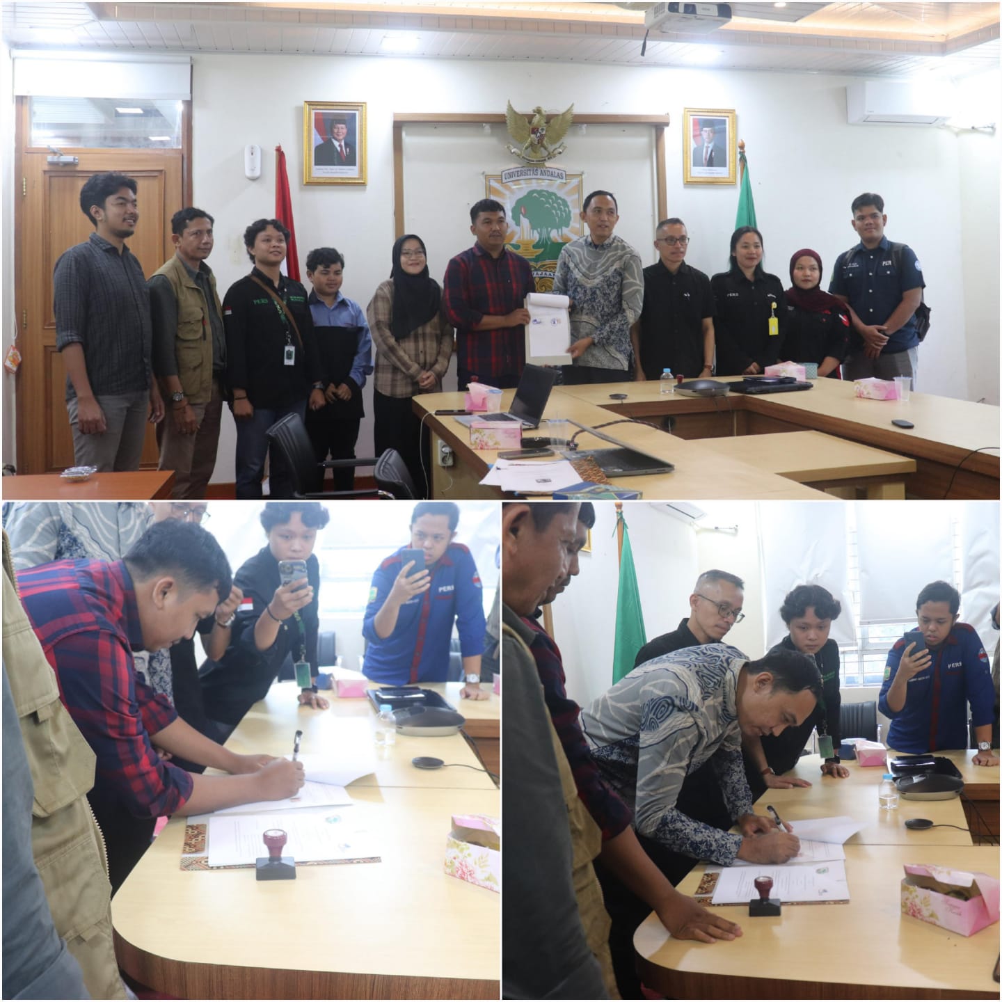 UNAND Kampus Pertama Terima Sosialisasi MoU Dewan Pers